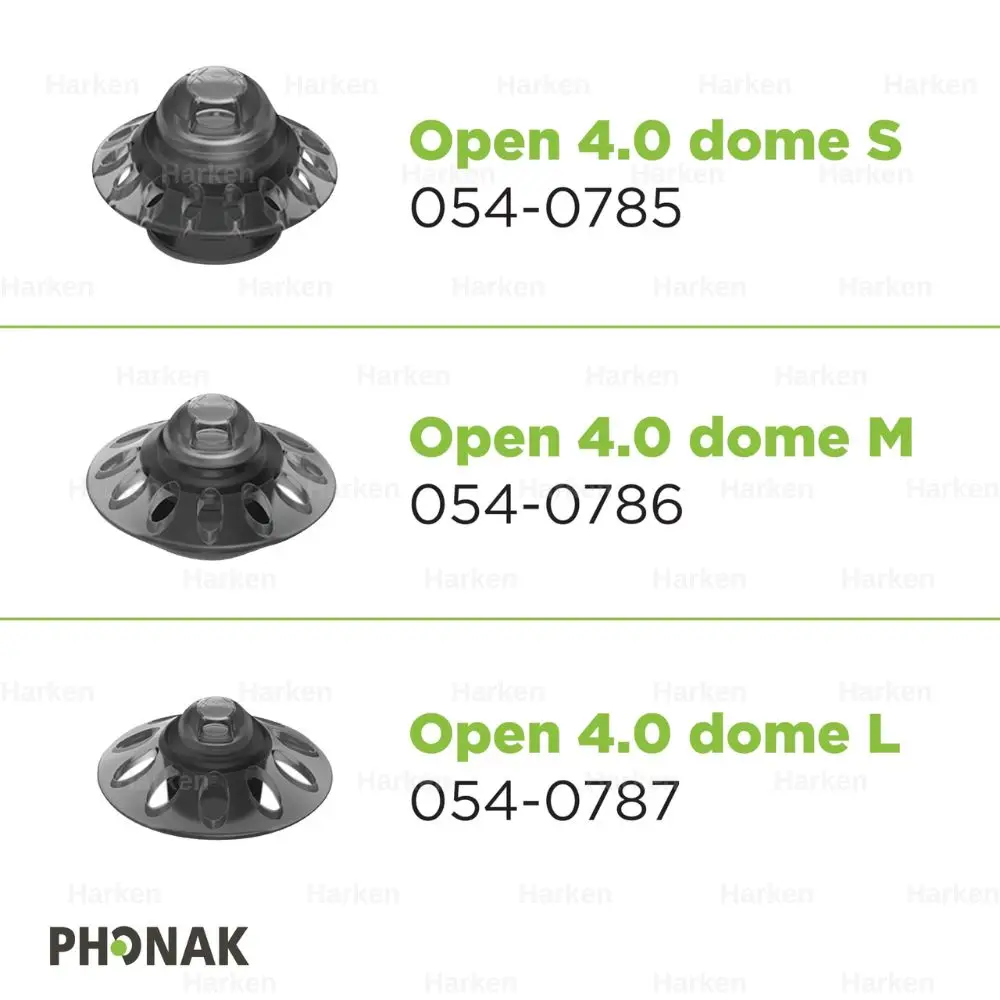 Phonak Domes 4.0 Suitable for Phonak Audeo Marvel , Nathos Nova M, Paradise and the new Phonak Lumity hearing devices