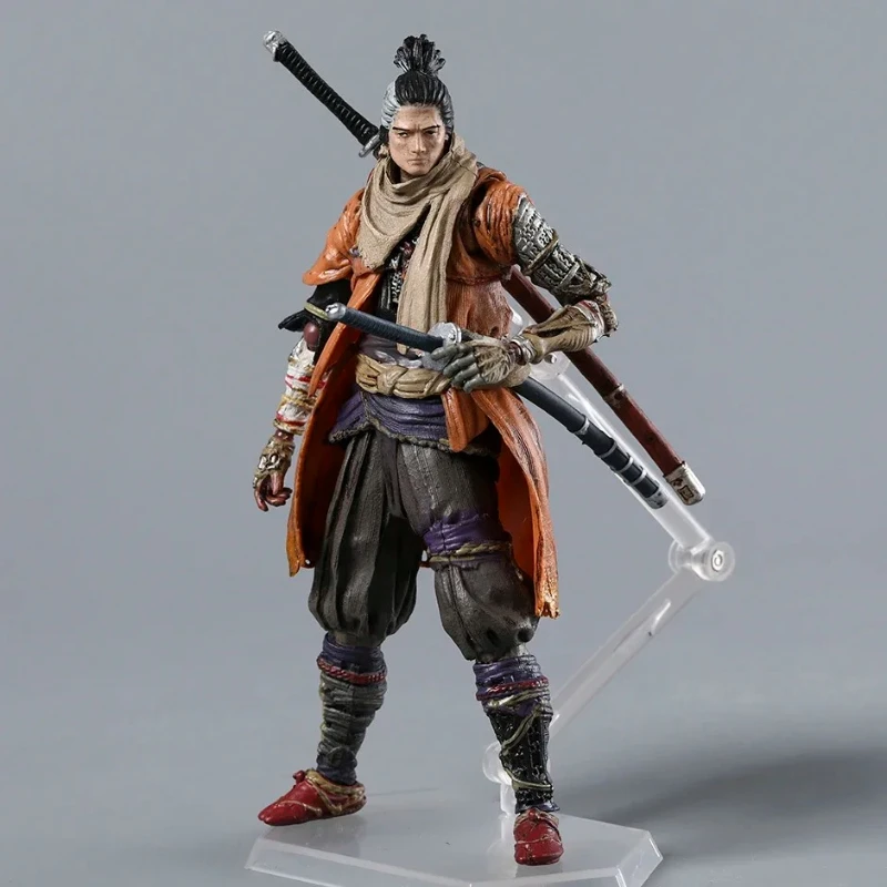 

Figma Shadows Die Twice 483-DX Sekiro Action Figure Collectable Joints Moveable Model Toy Desktop Ornament Decorations Gift Toy