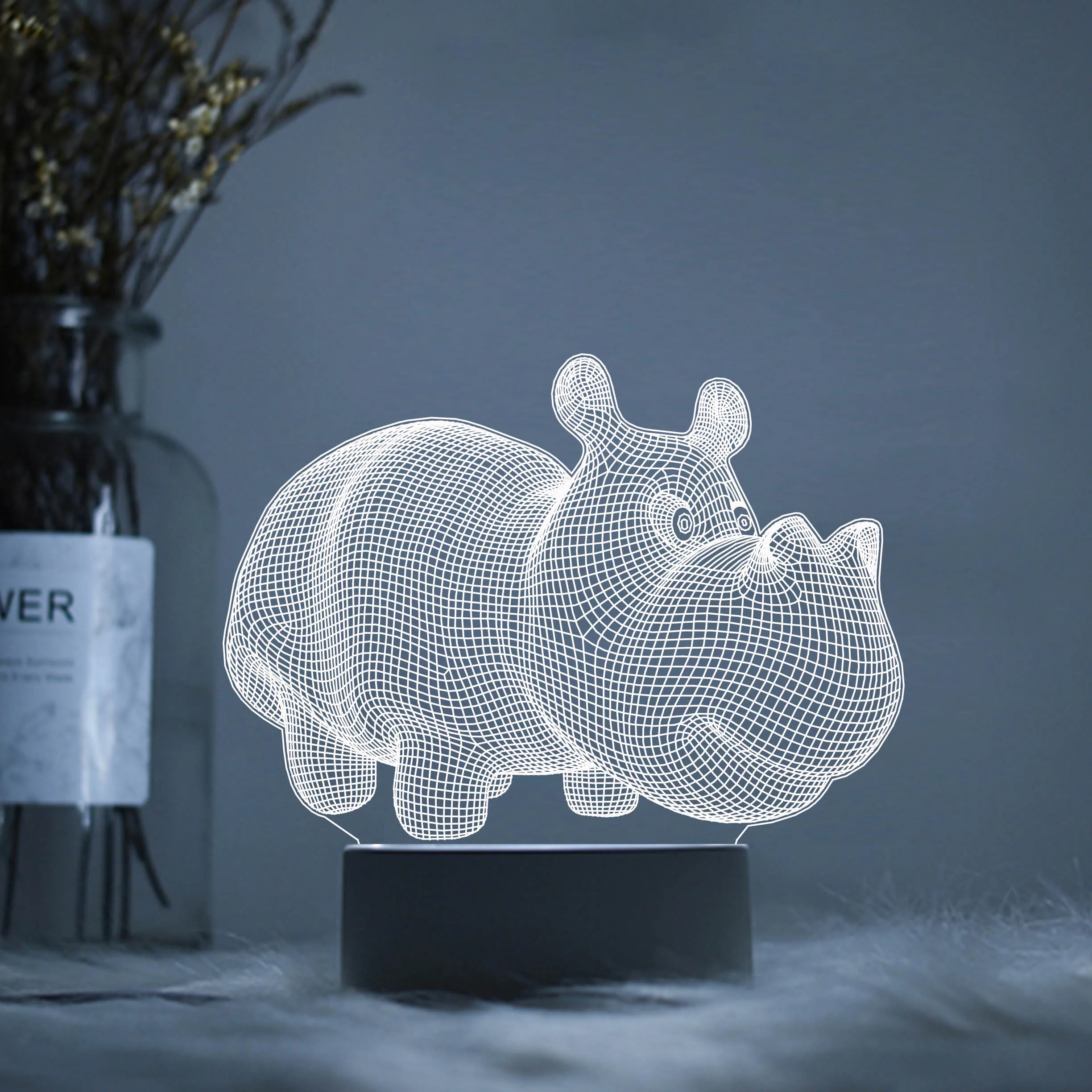 Luz Nocturna 3d de alta apariencia, Faro de dormitorio, enchufe creativo, regalo cálido de ensueño