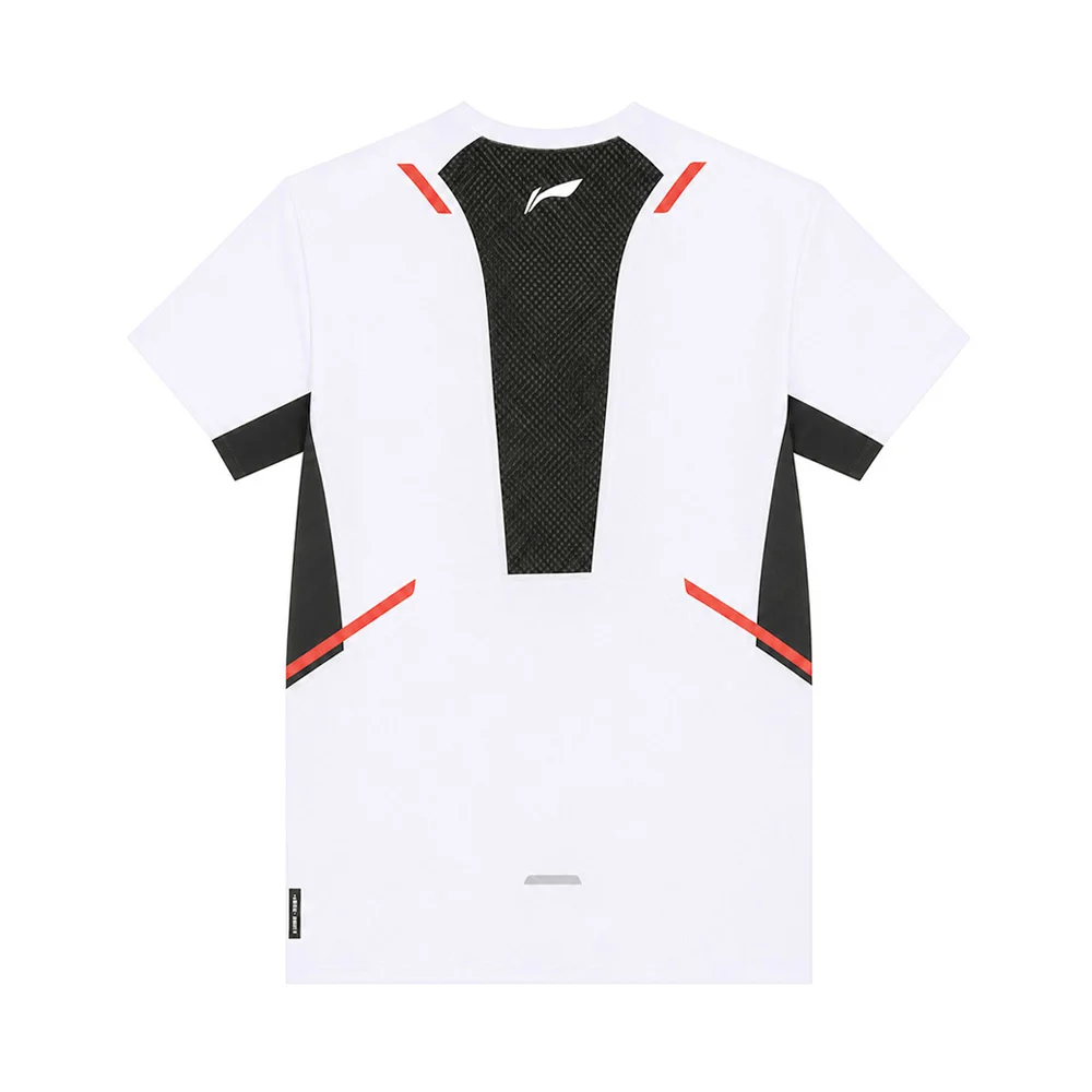 Li-Ning Men's Dragonflight Running T-shirt 83.3%Polyester 11.7%Elastane 5%Polyamide Regular Fit LiNing Sports Tee ATSW901