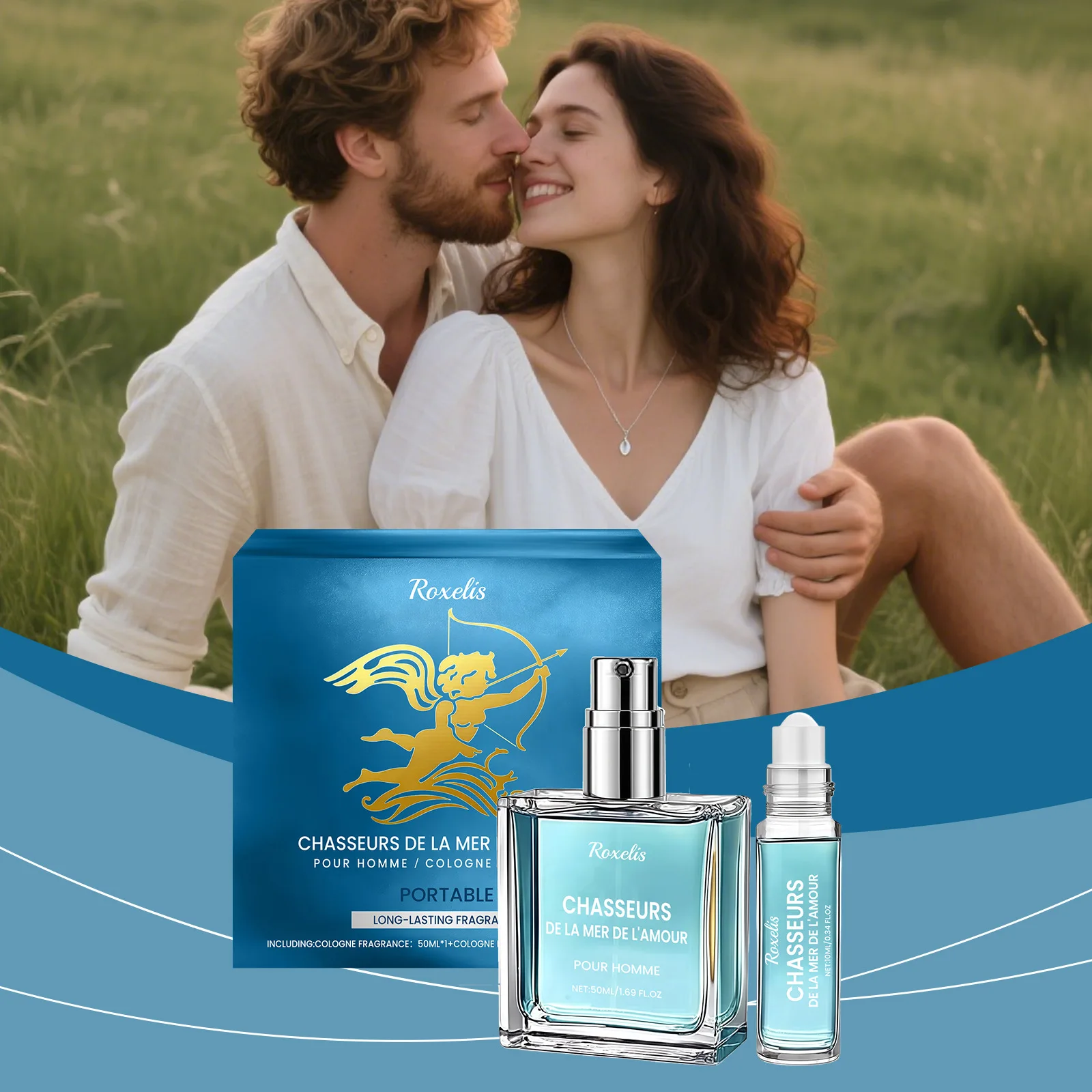 

Набор духов Одеколон для мужчин, самостоятельная уверенность, стойкий аромат одеколон, распылитель, шарик-роллер, свежая искушение, мужской парфюм джентльмена