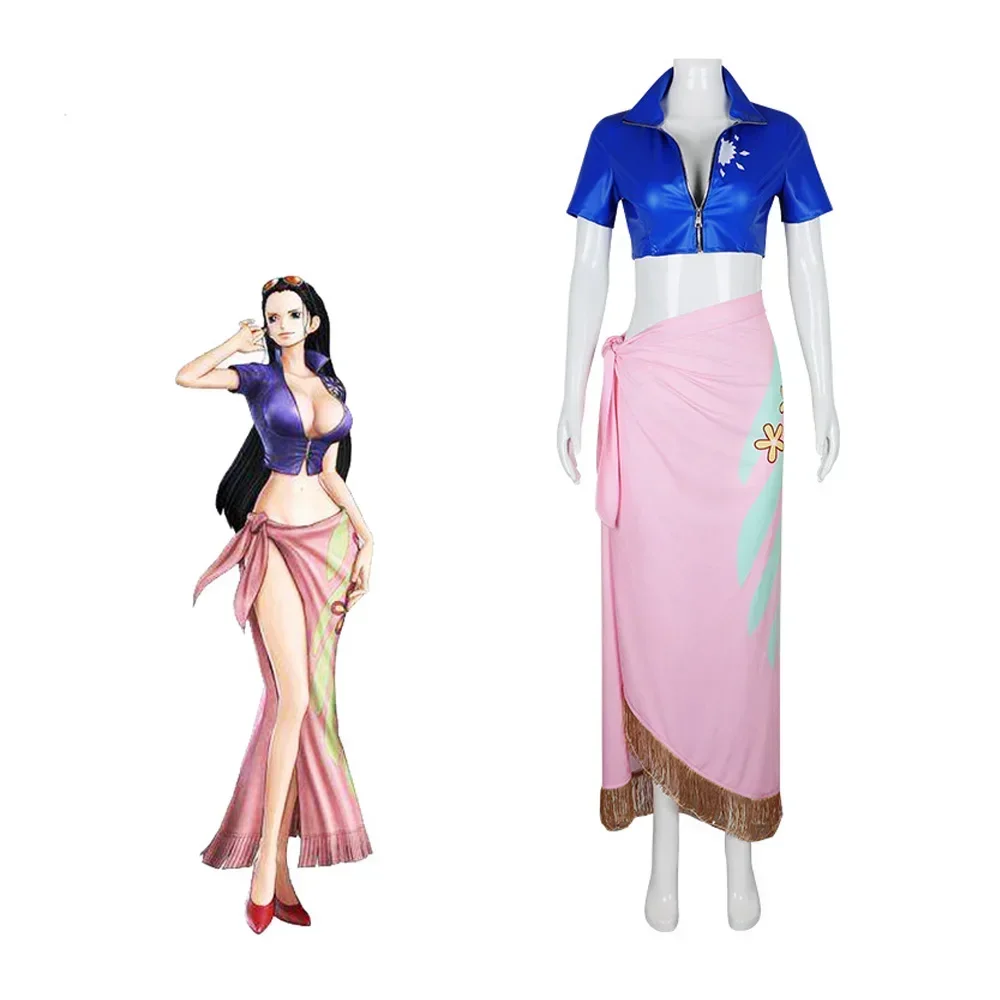 

Anime Cosplay Nico Robin Female Costume