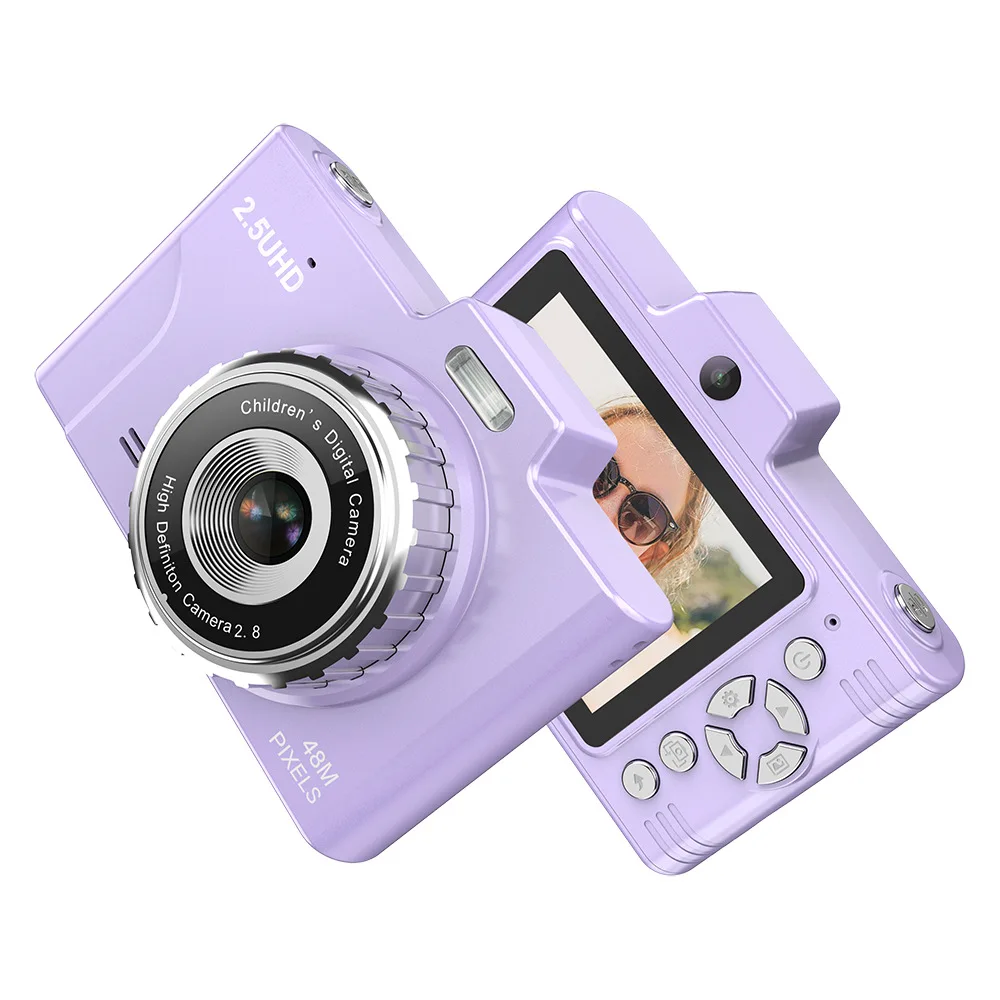 2023 Retro Student Camera HD Dual Camera CCD Camera 2.8 Inch Eye Protection Convenient Digital Camera Student Birthday Gift