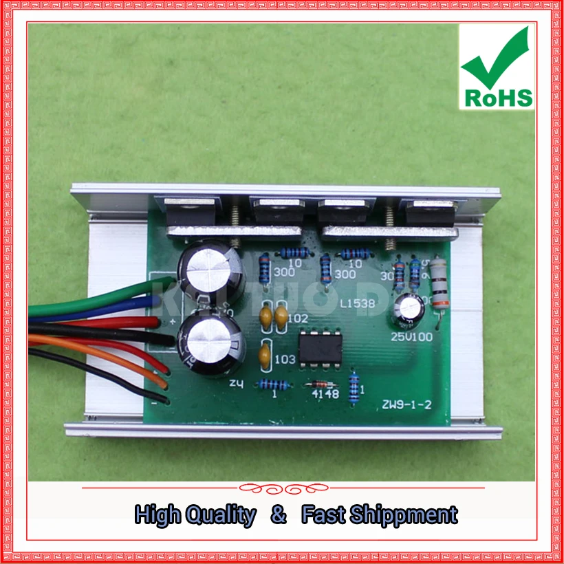 PWM DC Motor Variable Speed Pulse Width Motor Speed Control Switch 9V 12V 24V 48V 60V 20A (D1B2) 0.27kg-X