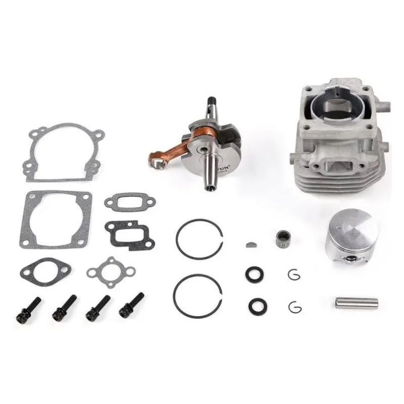 4 Bolt 32cc Upgrate to 36cc Double Piston Ring Cylinder Crankshaft Engine Rebuild Kit