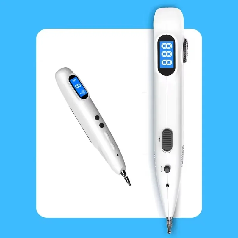 Home salon use physiotherapy meridian energy electronic acupuncture pen point detector