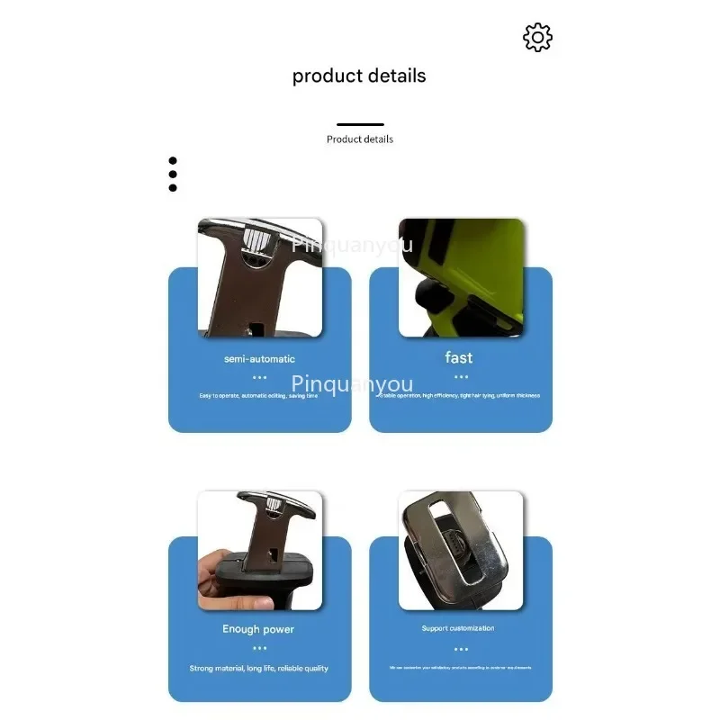 Machine for Wig & Hair Extension Sewing Denture Making Cap Crafting Machine