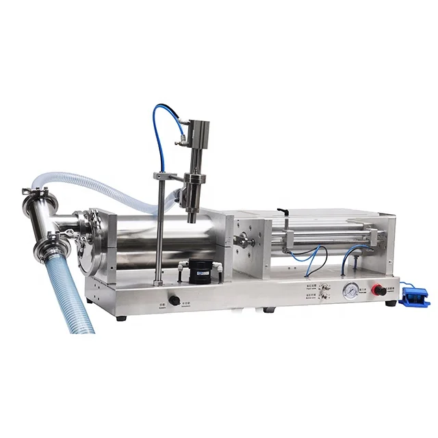 FOODLINE Budget Semi-auto Liquid Filler Simple Touch Control Low Power Consumption Small Sauce Workshop Equipment