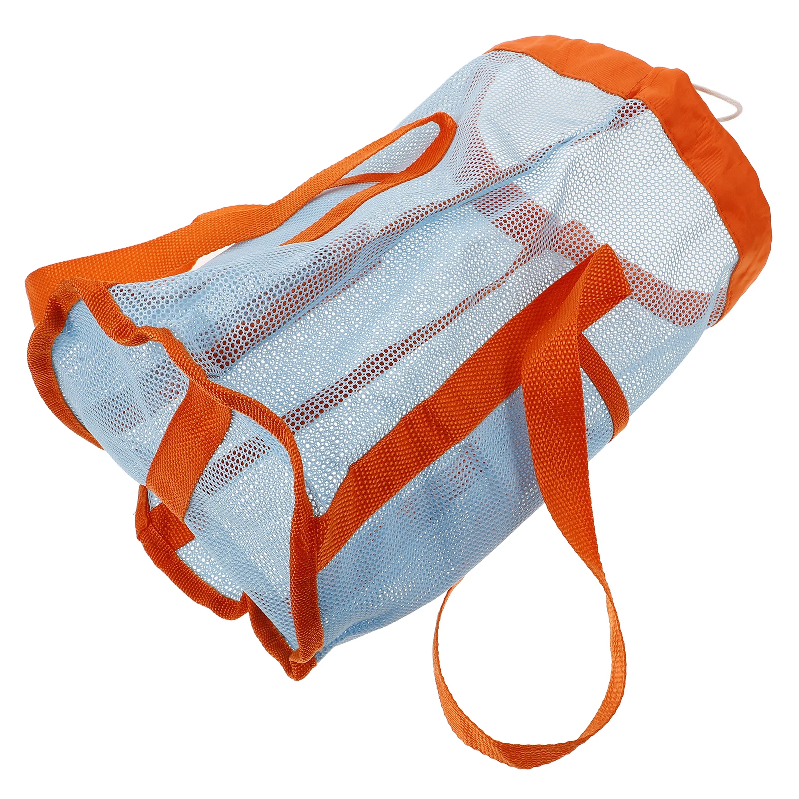 Sac de rangement de jouets de plage, sacs en filet pour enfants, jouets à cordon de serrage, maille pour enfants, sable de grande capacité