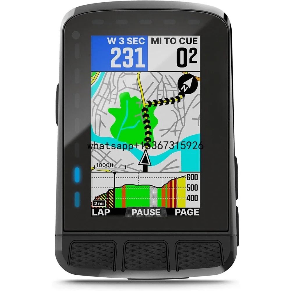 ELEMNT ROAM V2 GPS cycle computer, Integrated Out-front Mount, Stem Mount, Zip Ties, Quick Start Guide