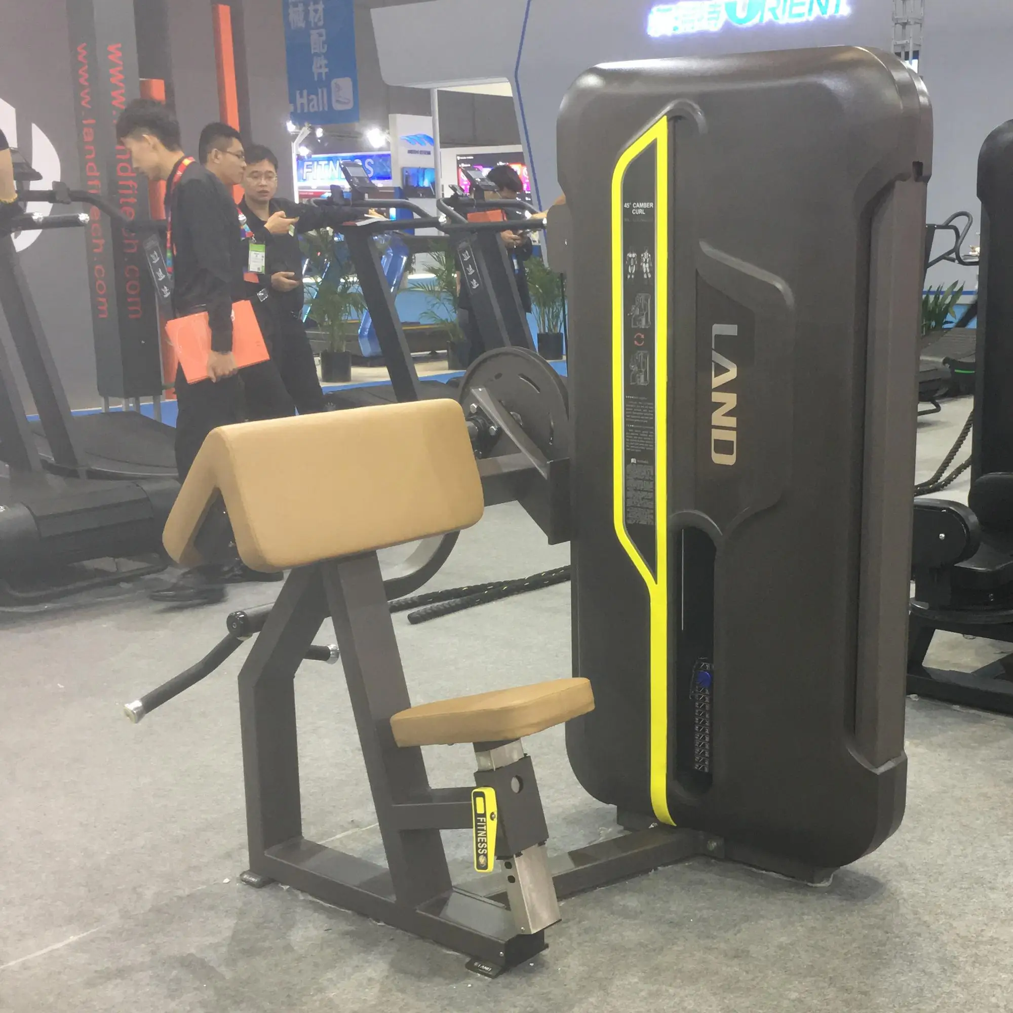 

Commercial Gym 45 Degree Camber Curl Arm Muscle Exercise Training Biceps Machine Seated Steel Biceps Curl Fitness Equipment