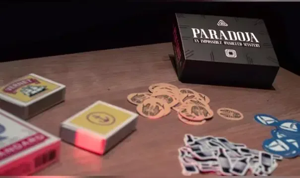 Paradoja By Michel Gimmicks Card Magic Tricks Illusions Close Up Magic Props Fun Poker Deck Magia Magician Street Mentalism Fun