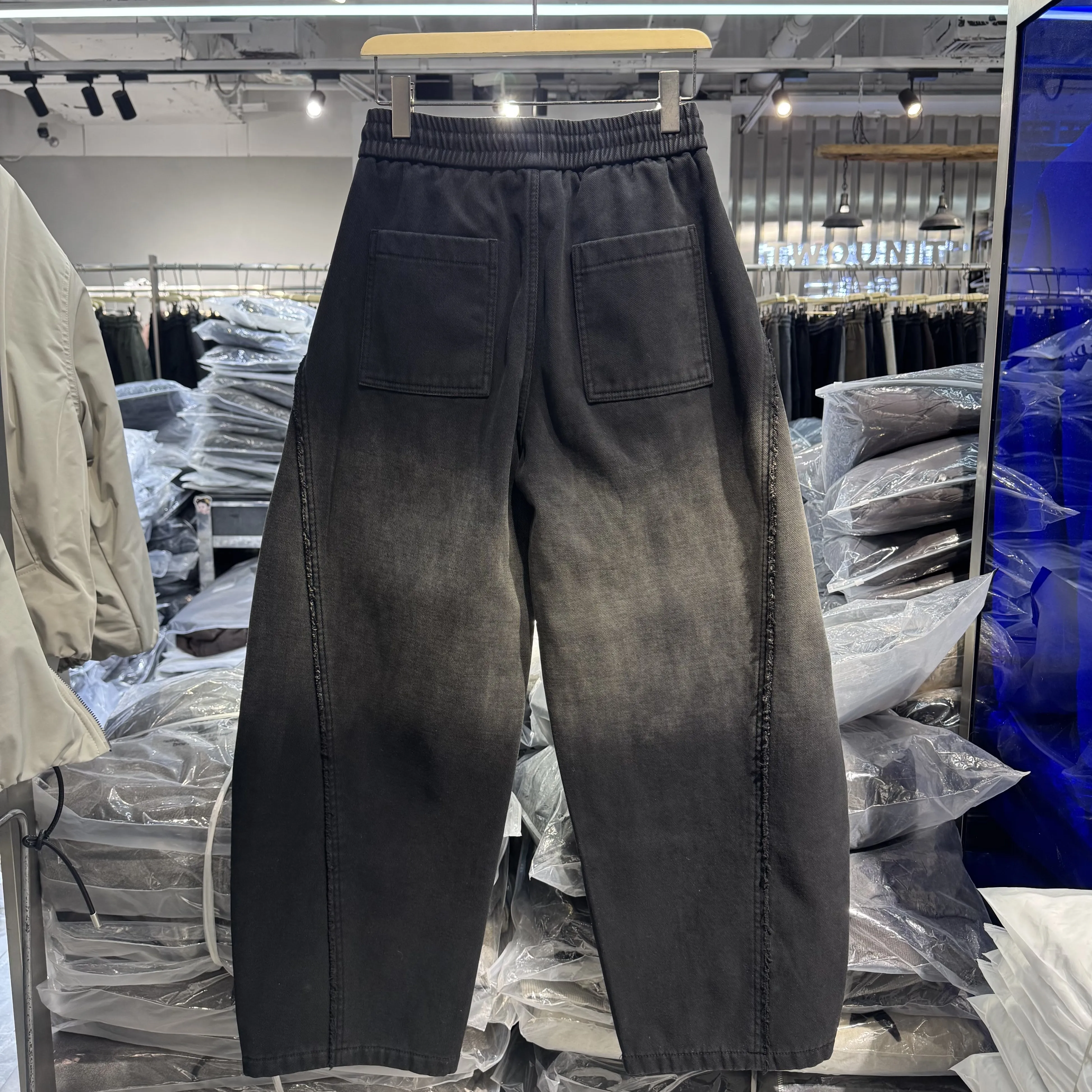 Men's Loose Fit Pants Trousers Modern Street Fashion Clothing Daily Outfits Street Looks Men's Casual Bottoms Everyday Style