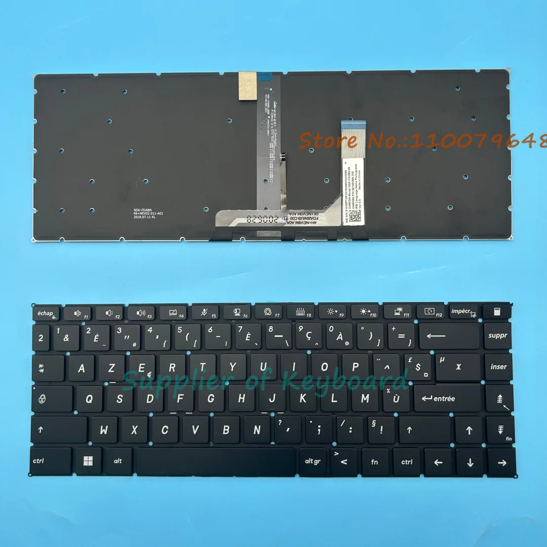 NOWA klawiatura US/SP/FR/IT/PO/CZ/AR/HB do MSI PS42 Modern 8RC 8RA 8MO 8RB 8M MS-14B1 MS-14B2 P65 Creator 8SD 8SE 8SF 9SD 9SE 9SF