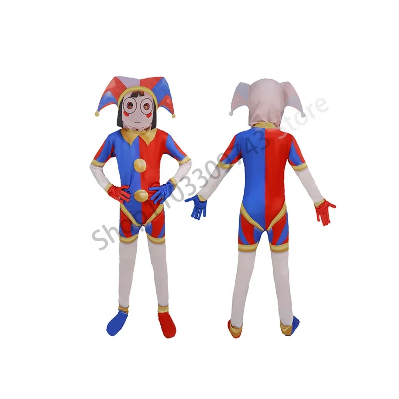 New Magic Kane Digital Circus 코스프레 romper 쇼 Romper Pamney Clown 의상 참신