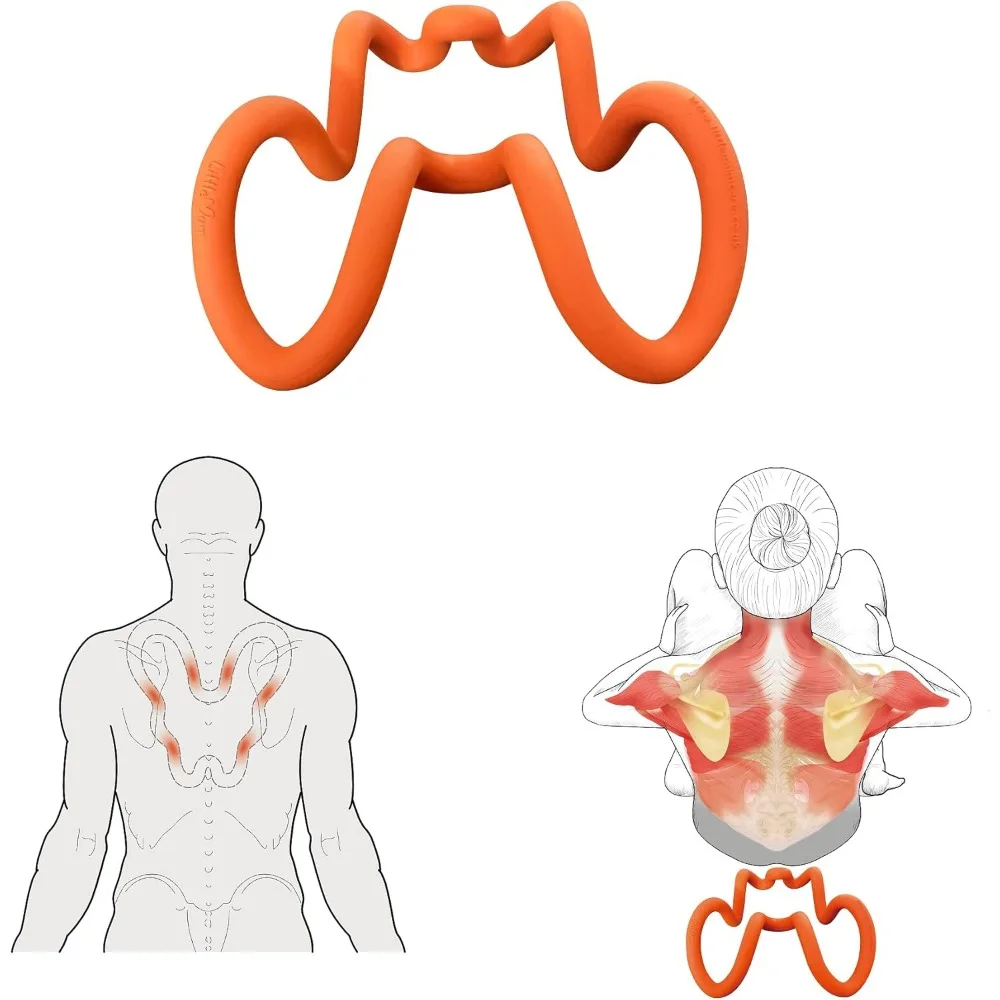 Shoulder Deep Tissue Massager, Psoas Release Tool, Myofascial Trigger Point Release Shoulder Blade Pain, Levator Scapulae Pain