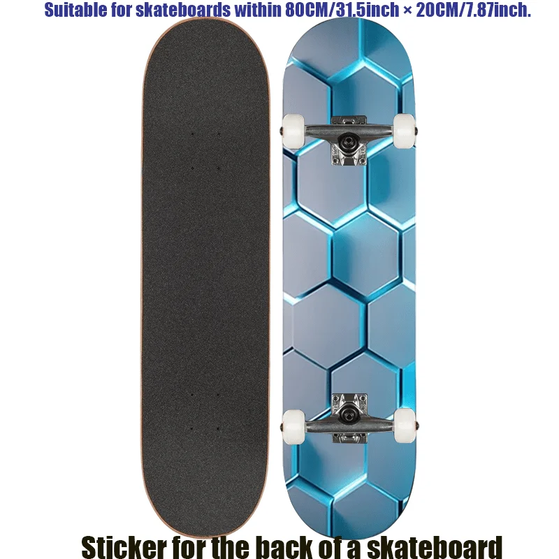 

1 плоская наклейка на скейтборд в стиле ретро "Exquisite Technology Plaid" подходит для двухскладных самокатов, портативных складных городских велосипедов.