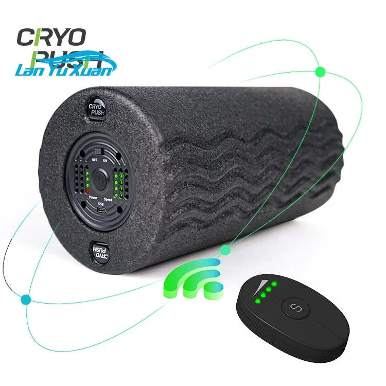 

CRYOPUSH OEM/ODM Factory Vibrating Foam Roller For Sports Massage and Relax