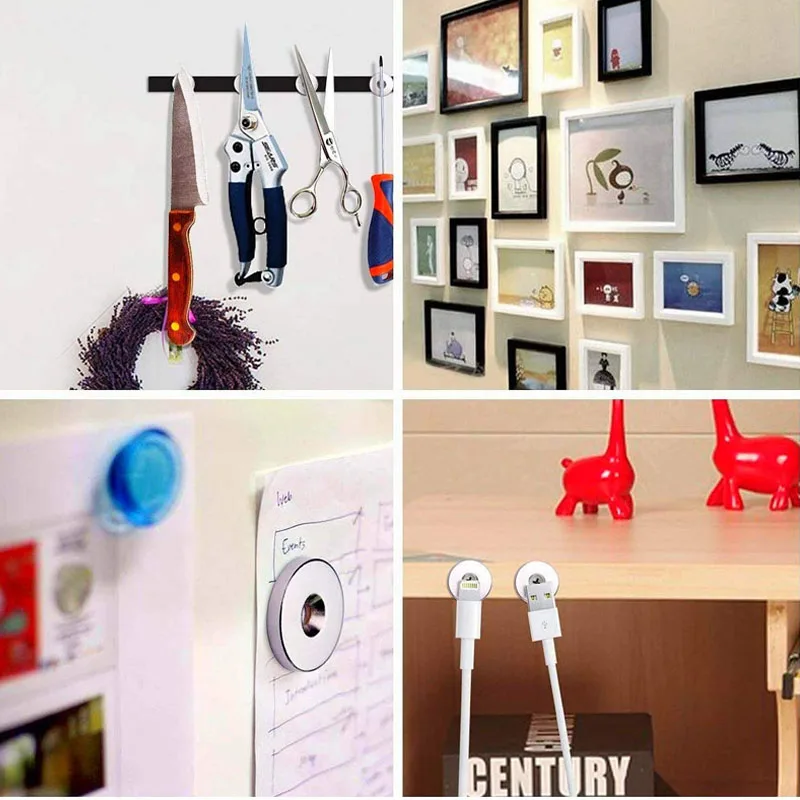 20x3 حفرة 5 مللي متر مغناطيس النيوديميوم 20 مللي متر X 3 مللي متر ثقب 5 مللي متر ندفيب N52 جولة سوبر قوية قوية دائمة المغناطيسي Imanes القرص DIY بها بنفسك