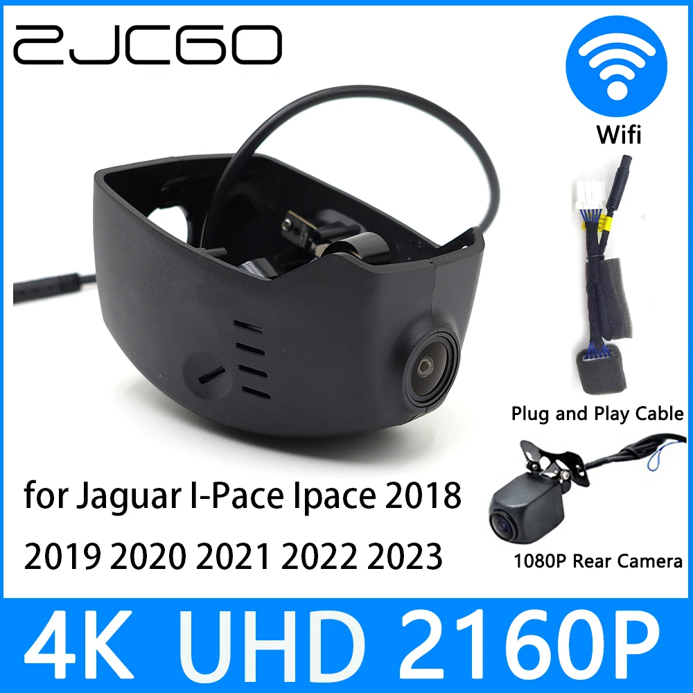 

ZJCGO Dash Cam 4K UHD 2160P Car Video Recorder DVR Night Vision for Jaguar I-Pace 2018 2019 2020 2021 2022 2023