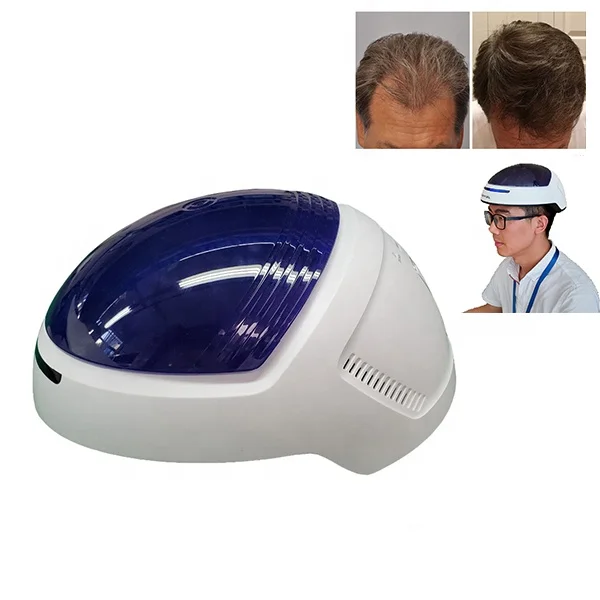 

Most popular private label alopecia bald treatment anti hair loss infrared LLLT laser cap hair regrowth growth helmet