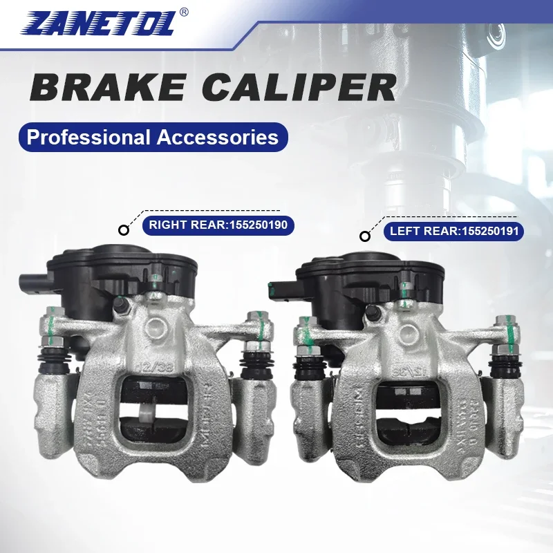 Zhenyan a Pair Left & Right Rear Brake Caliper Hot New Model Accessories for Jeep Compass M4 2.4L 2017~2019 155250191 155250190