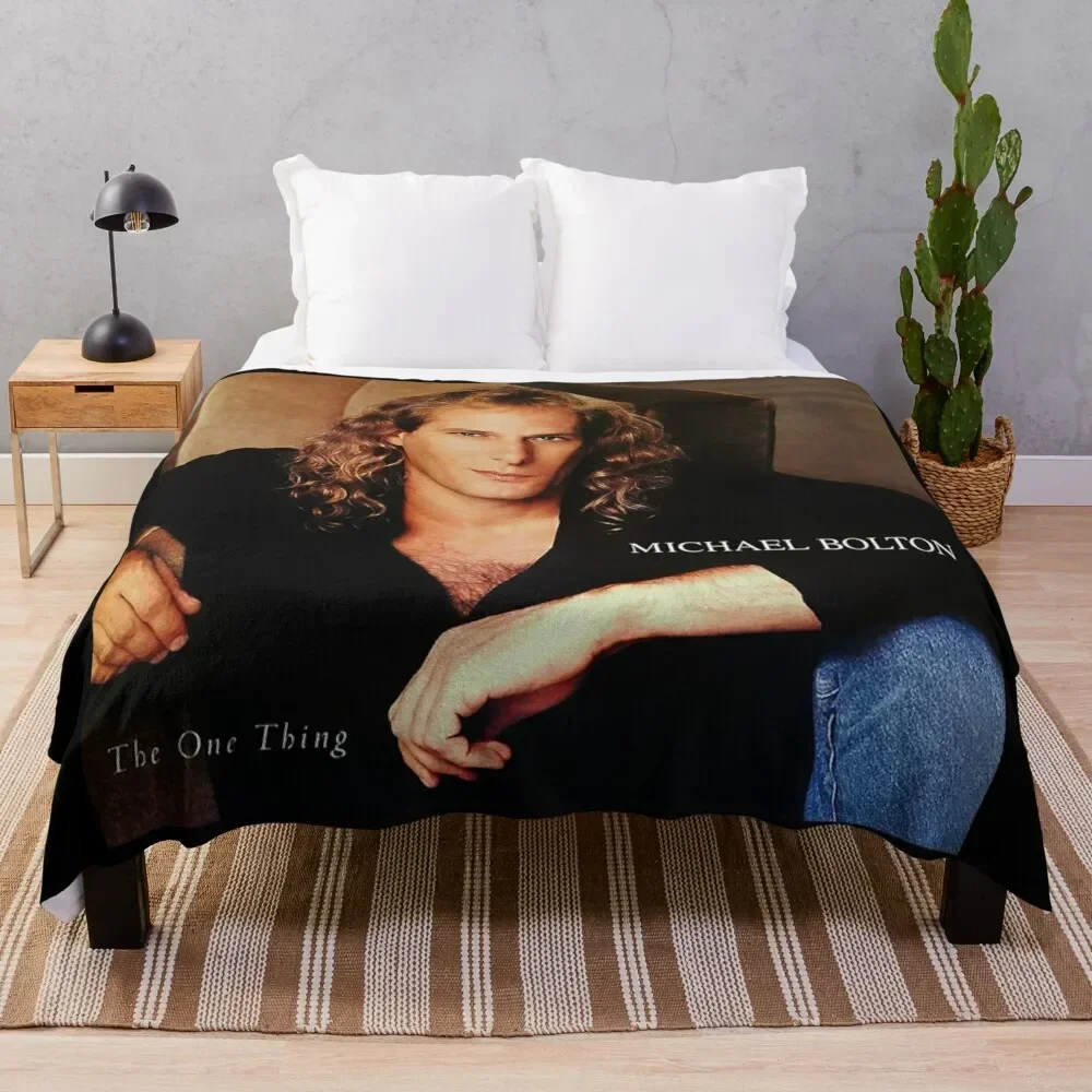 Michael bolotin The one thing Throw Blanket Bed covers Camping valentine gift ideas Blankets