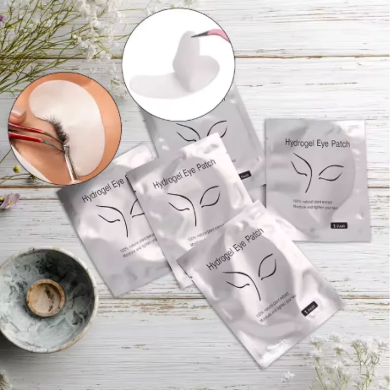 50/100 pièces patchs pour les yeux Extension de cils sous les coussinets pour les yeux maquillage patchs pour cils pointe autocollants tampons pour Extension de cils maquillage