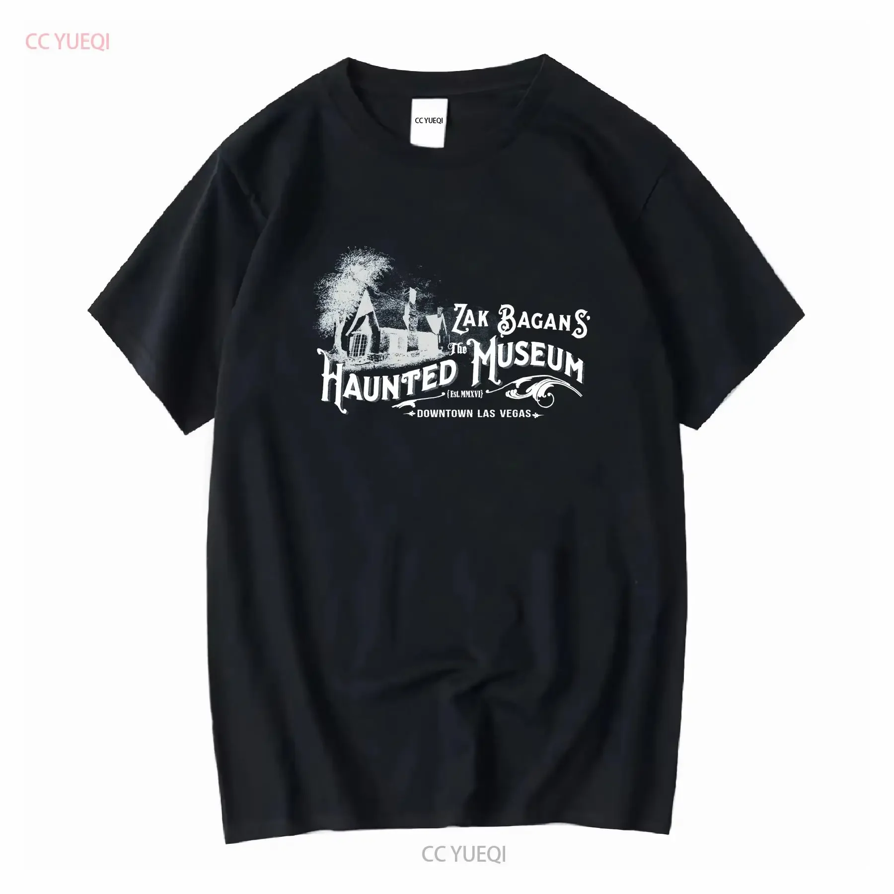 Medium Zac Bagans The Haunted Museum Downtown Las Vegas NV T Shirt vintage Washed Versatile Top For Everyday Wear