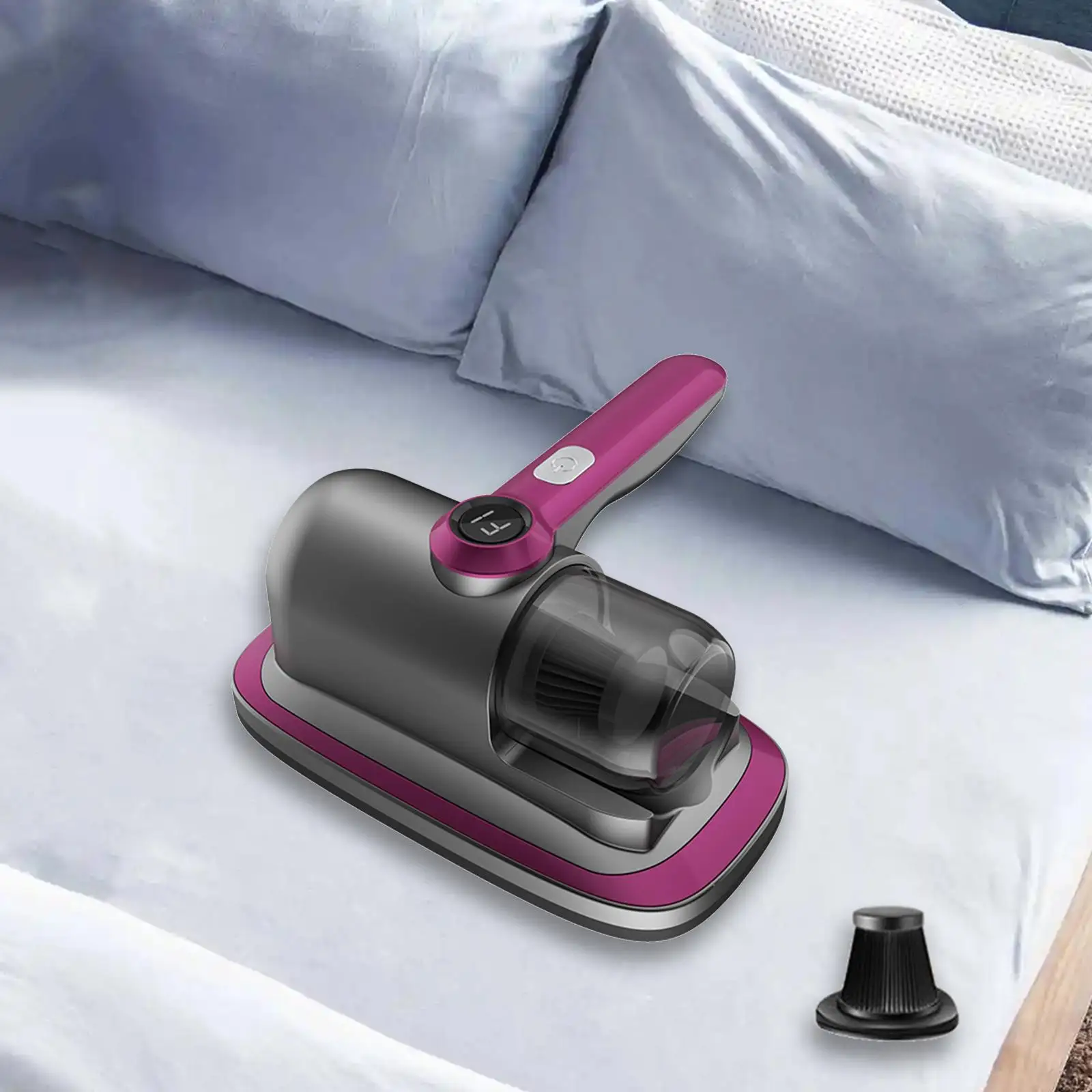 Mite Remover Cleaning Machine Handheld Bed Vacuum for Carpet Mattress Quilts