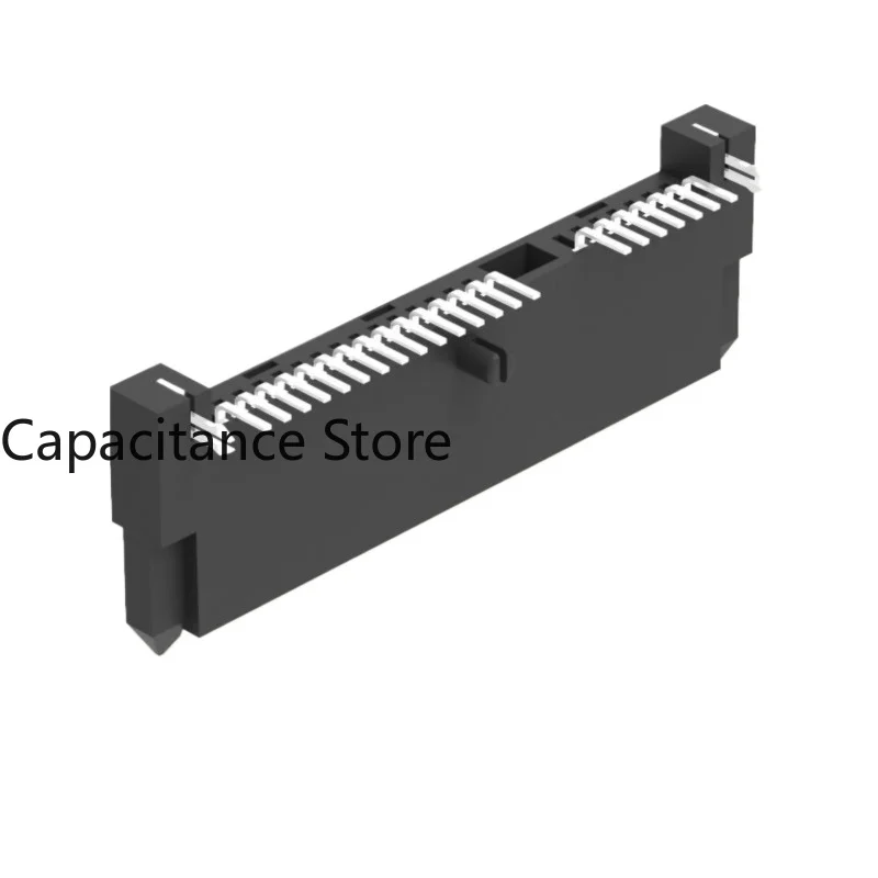 10PCS SATA7+15P motherboard H3.50 90-degree gold-plated hard disk data transmission interface with central column.