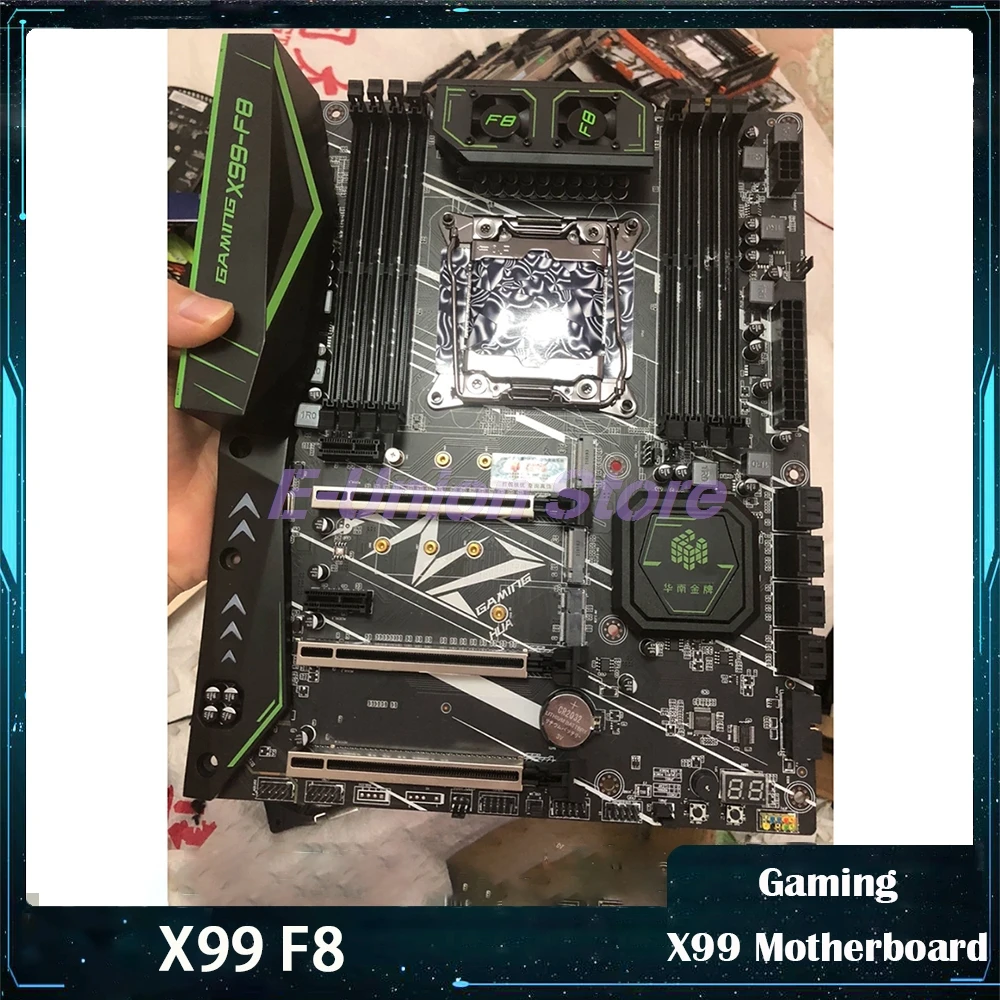 

X99 F8 C612 8*DDR4 LGA2011-3 256GB V3/V4 CPU X99 Motherboard