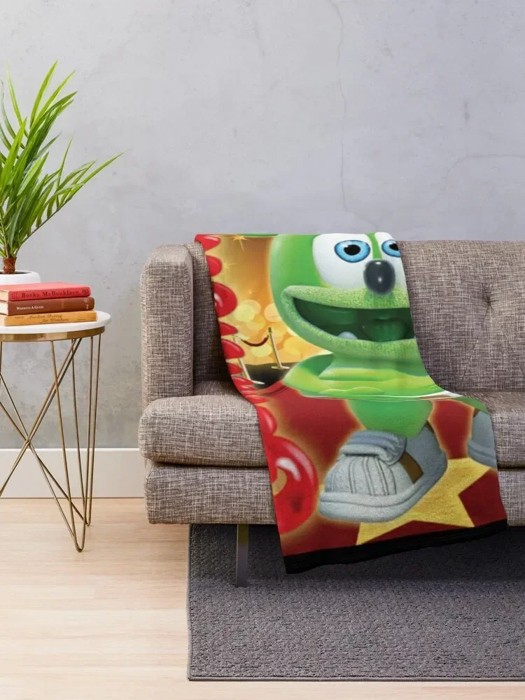 Gummibar (the Gummy Bear) Redcarpet Throw Blanket heavy to sleep For Sofa Thin Bed linens Blankets
