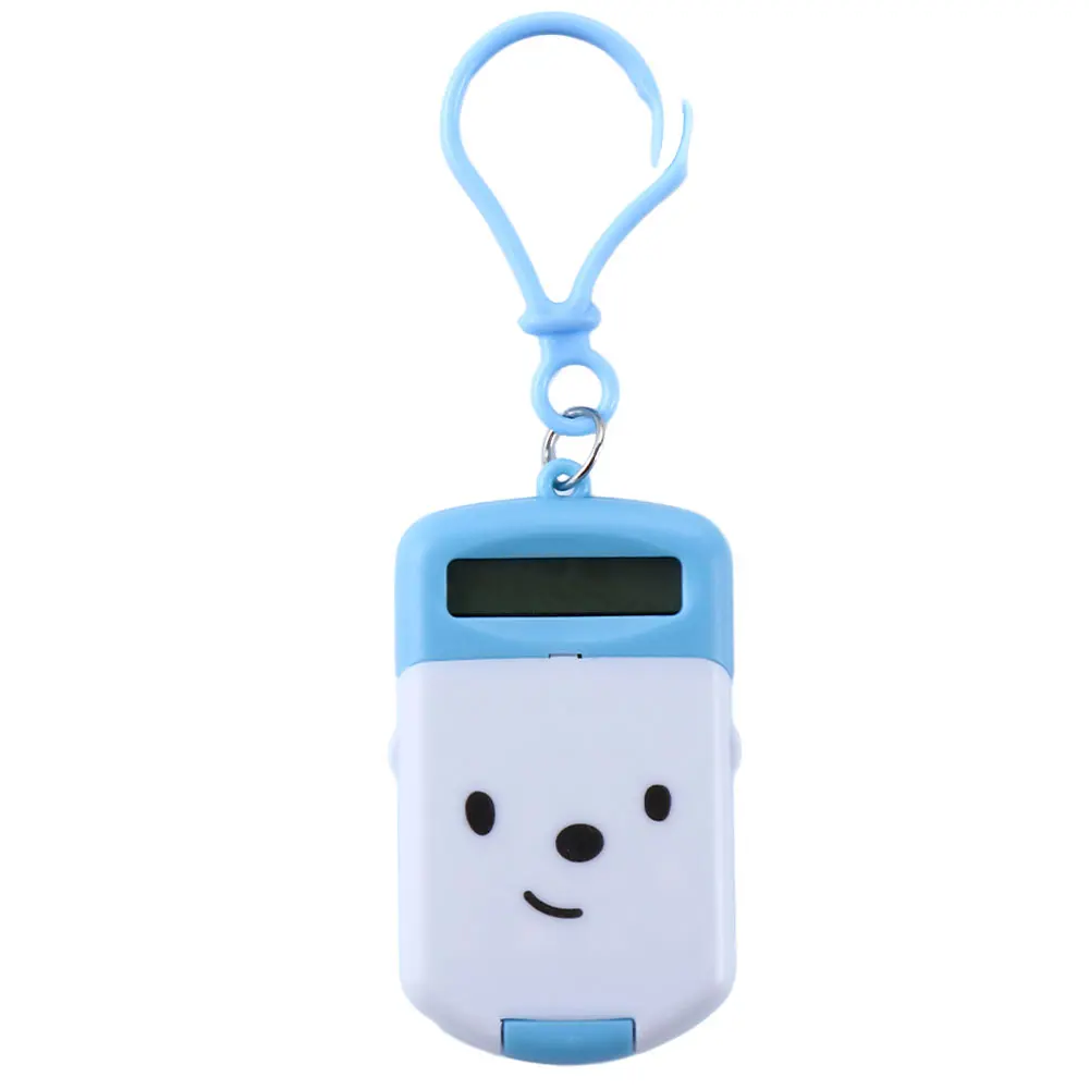 Button Battery Pocket Size Student Supplies Mini Cartoon Calculating Tool School Office Supplies Calculator Stationery