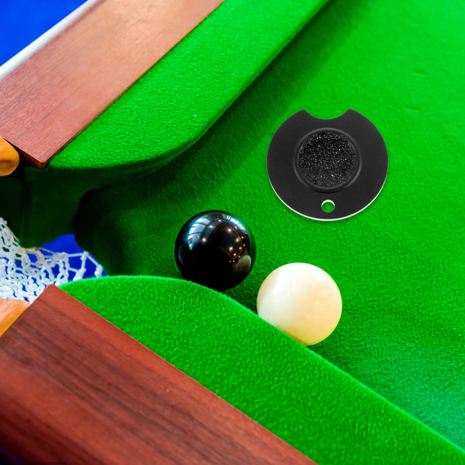 

Premium Aluminum Pool Cue Tip Shaper Tool Radius Dime Sharping Scuffer For Billiards Durable Light Compact Wear-Resistant