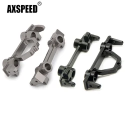 AXSPEED RC Car Front / Rear Bumper Mount Aluminum Alloy for Axial SCX10 1/10 RC Crawler Car Truck Model Upgrade Parts