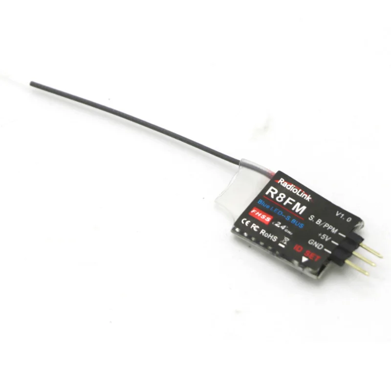 Radiolink Mini R8FM 2.4GHz 8CH ricevitore RC supporto segnale SBUS PPM per trasmettitore T8FB/T8S