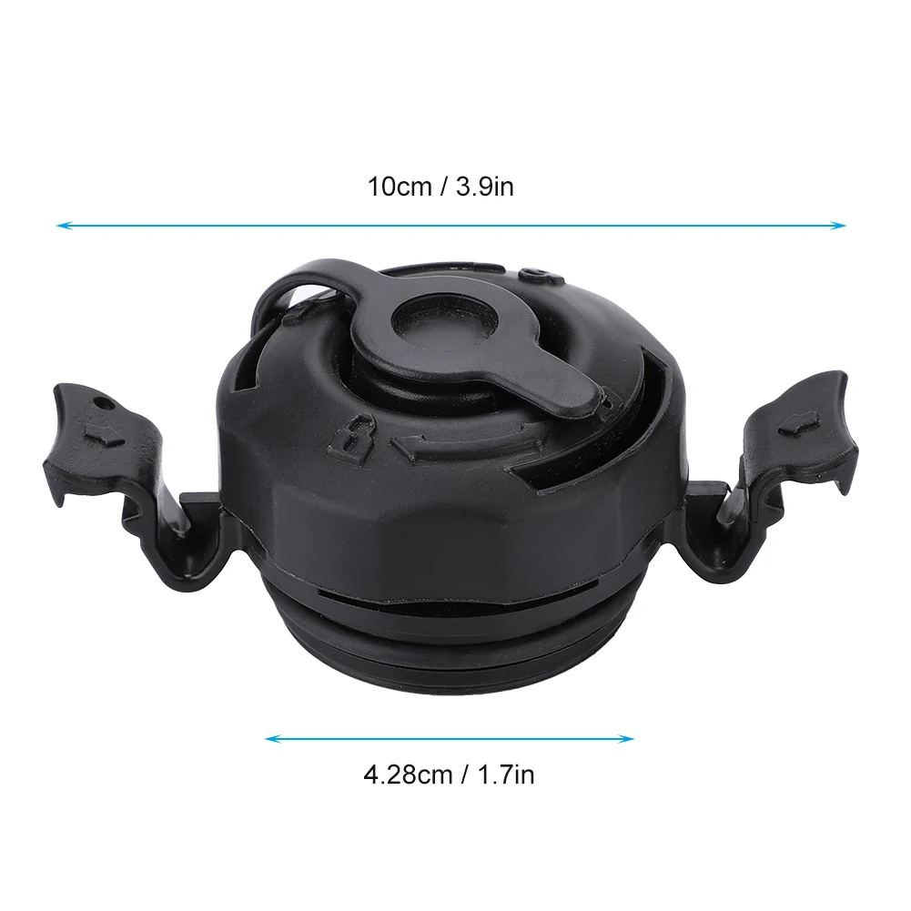 3 In 1 Air Valve High Secure Seal Caps Black Anti-corrosion Plastic Sealing Cover Inflatable Mattress Boat Accessories