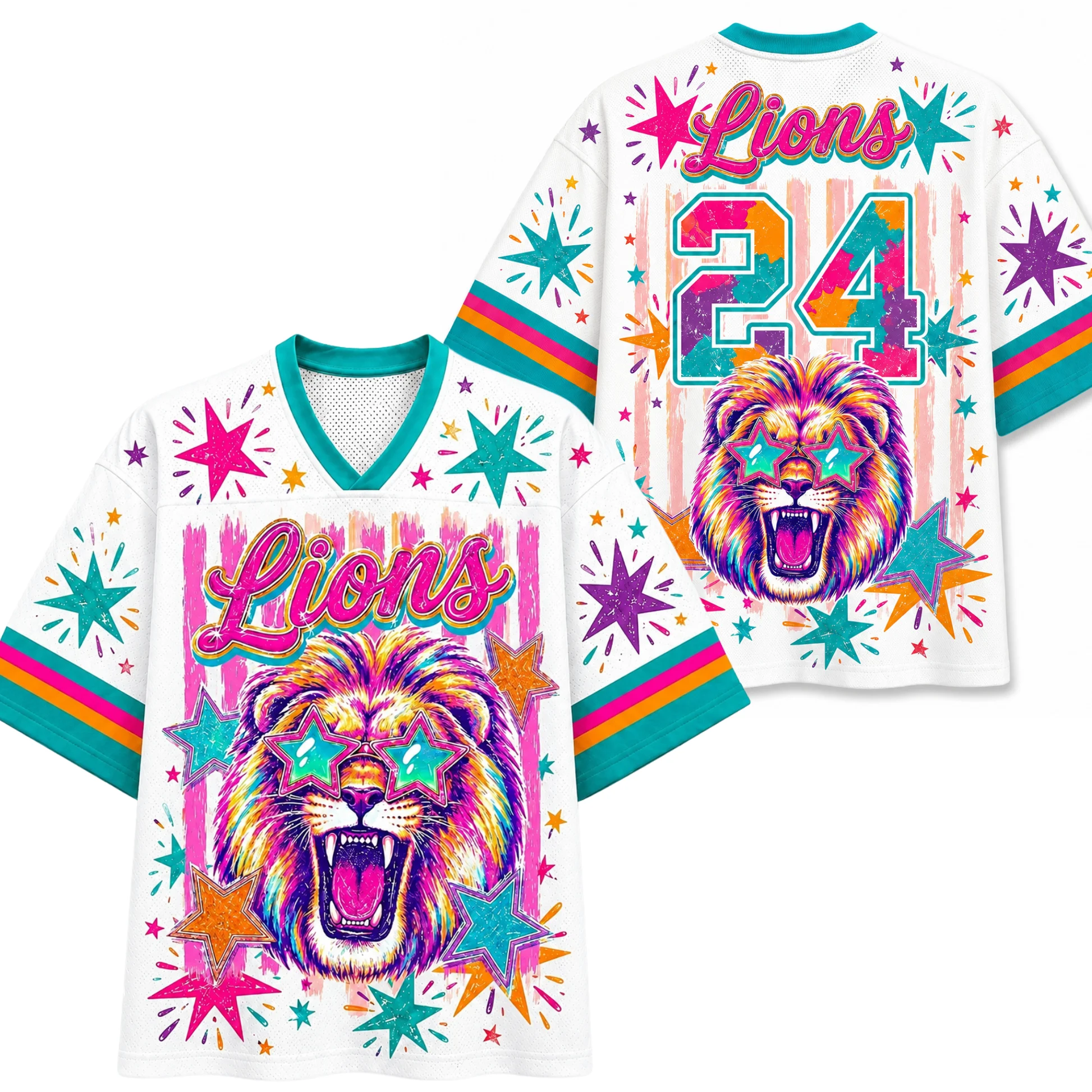 camiseta-feminina-vintage-com-estampa-de-leao-grafite-manga-curta-decote-em-v-detalhes-de-estrelas-e-listras-malha-casual-streetwear-esportiva