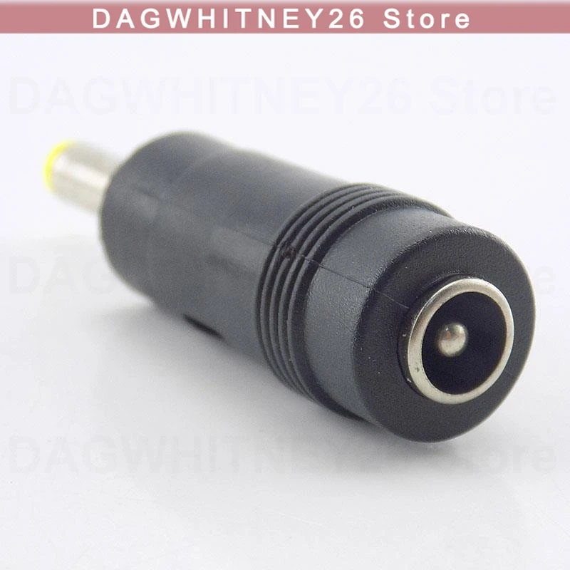 5pcs 5.5mm X 2.1mm DC Female To 4.0mm 1.7mm Male Power Plug Adapter Connector pc Computer Cables Jack Notebook Laptop U26