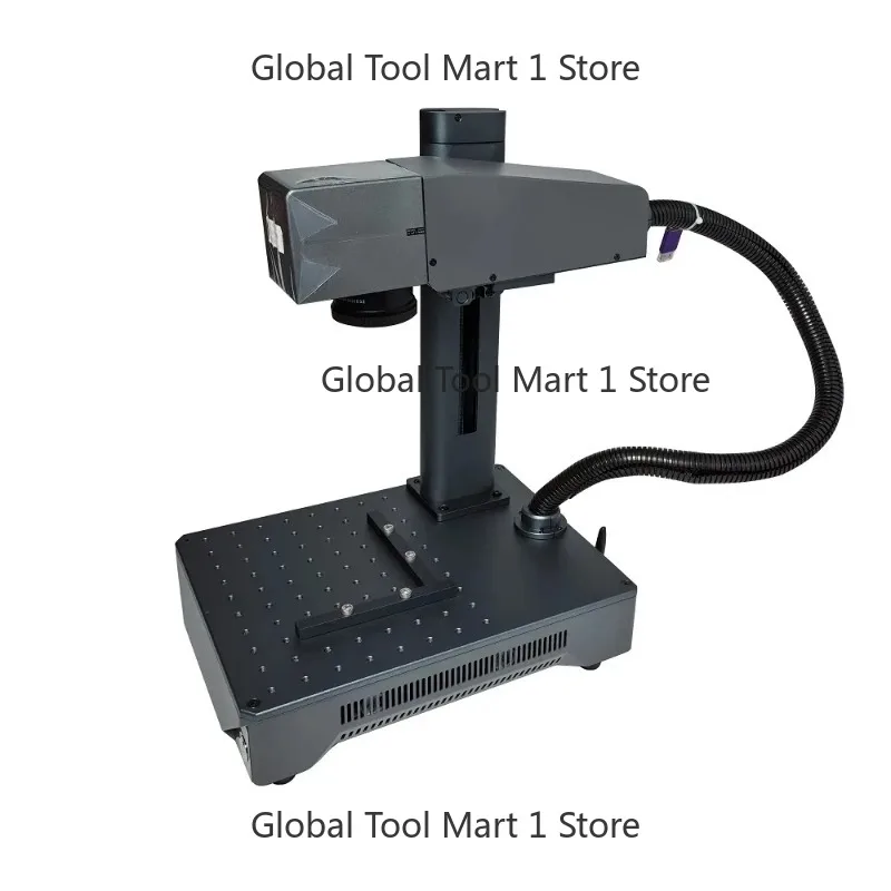 20W 30W Sup-er Mini Fiber Laser Engr-aver Mob-ile A-PP Com-puter D-ual Use Met-al Stain-ess Ma-rking