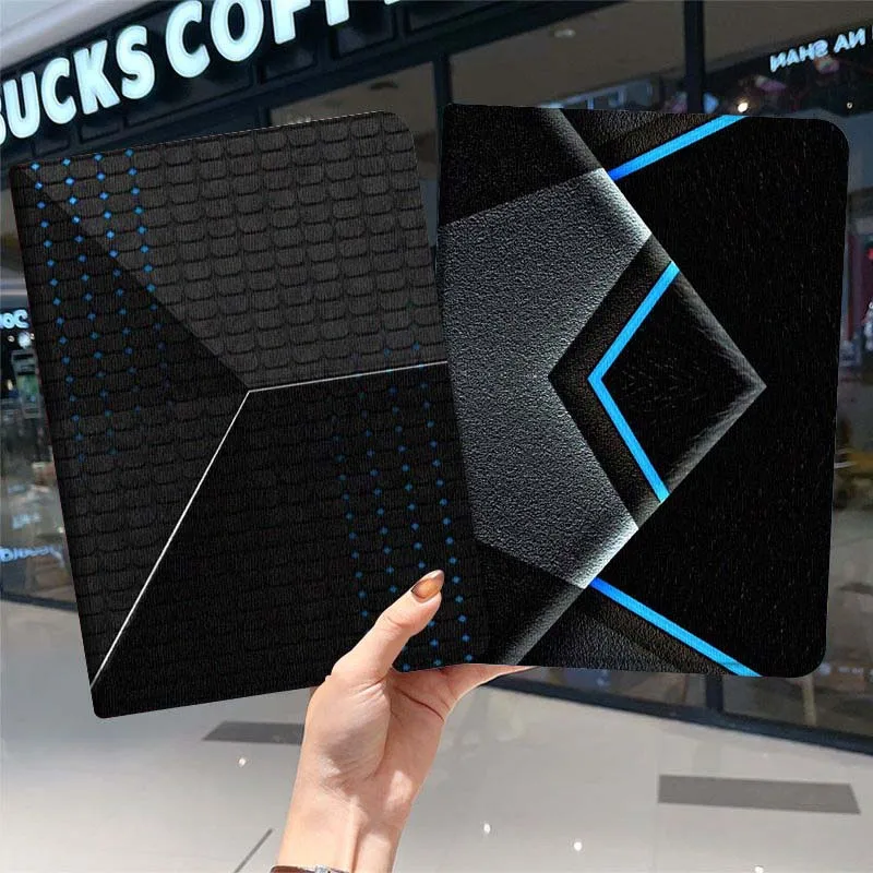 

Dark Pattern Blue Cool Gift For Samsung Galaxy Tab A7 A A8 A9 A11 S6 S11 10.1 10.4 10.5 Inch Lite PLus Soft Tablet Case