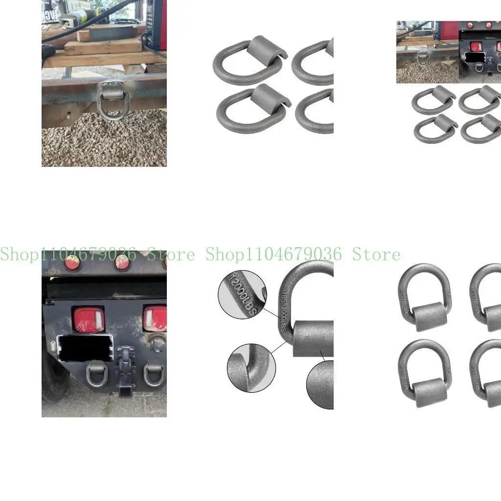 

652f Weld на дюйма D Кольцо с платтным прицепом грузовика.