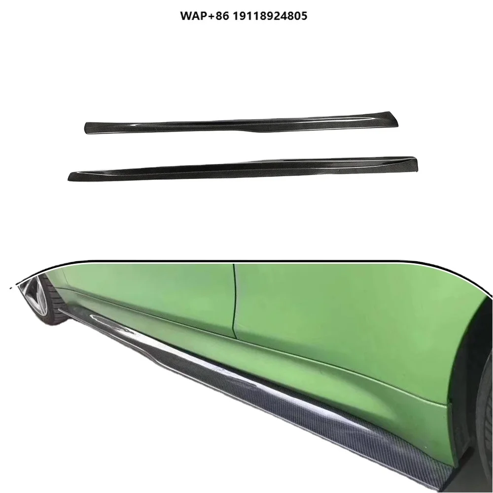 

Боковые юбки из углеродного волокна, фартук для B-MW F82 F83 M4 Coupe 2014-2018