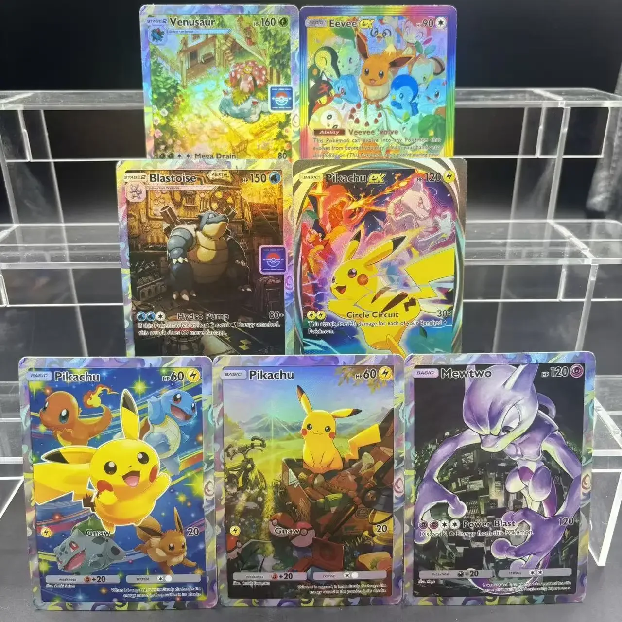 Коллекционные карты «сделай сам» TCG POCKET Blastoise Venusaur Eevee, самодельная одиночная карта, классическая игра, аниме-карта, подарочная игрушка