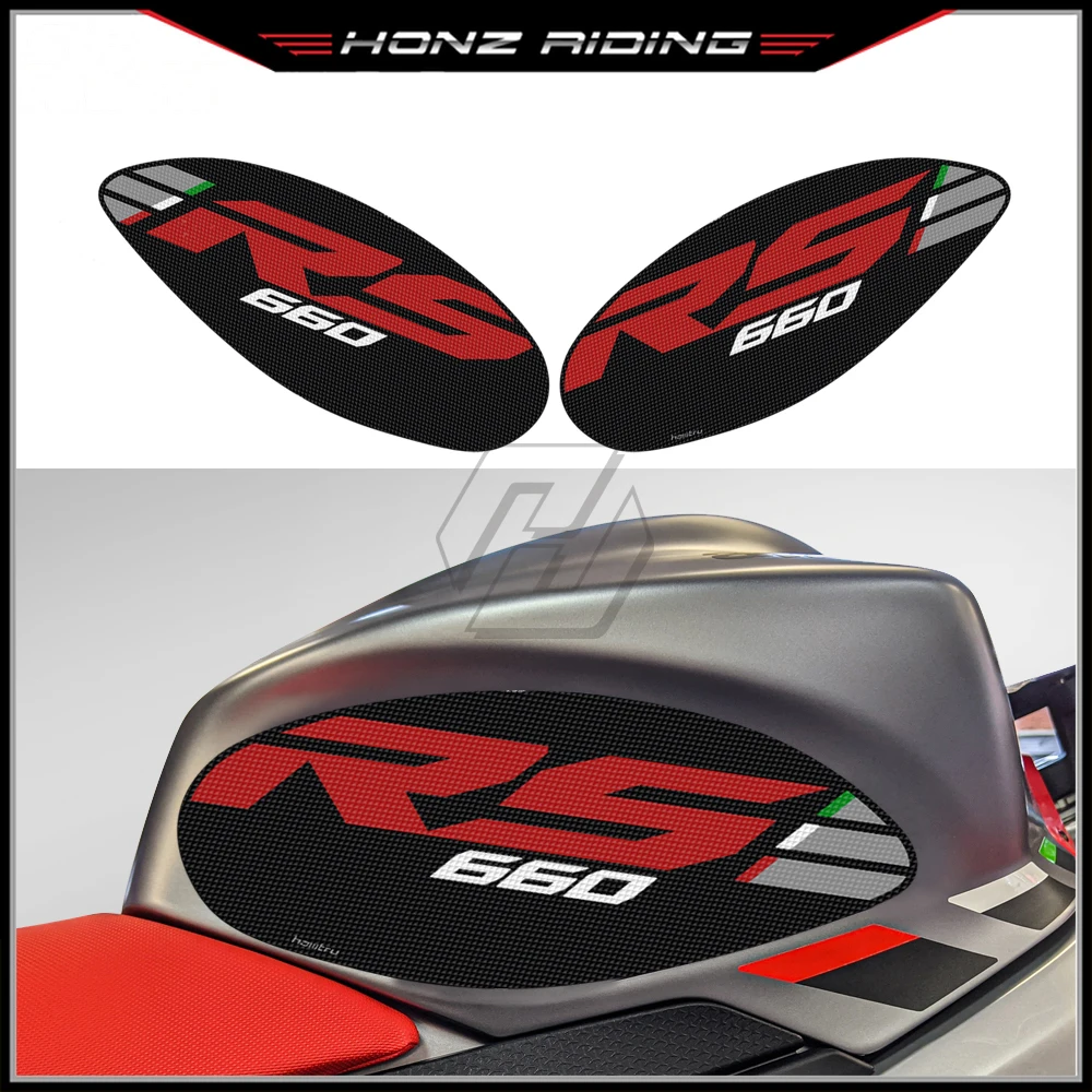 For Aprilia TUONO RS 660 2020-2022 Sticker Motorcycle Accessorie Side Tank Pad Protection Knee Grip Mat