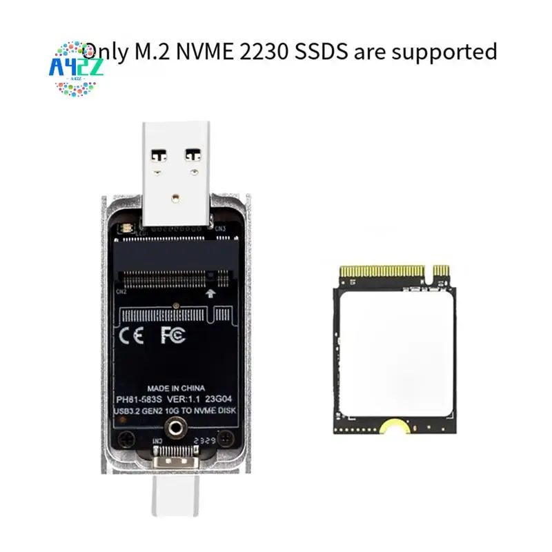 a42z-10gbps-m2-nvme-ssd-caixa-de-disco-rigido-movel-de-estado-solido-de-alta-velocidade-jms583-controle-mestre-com-usb-type-c-dual-head-phdk