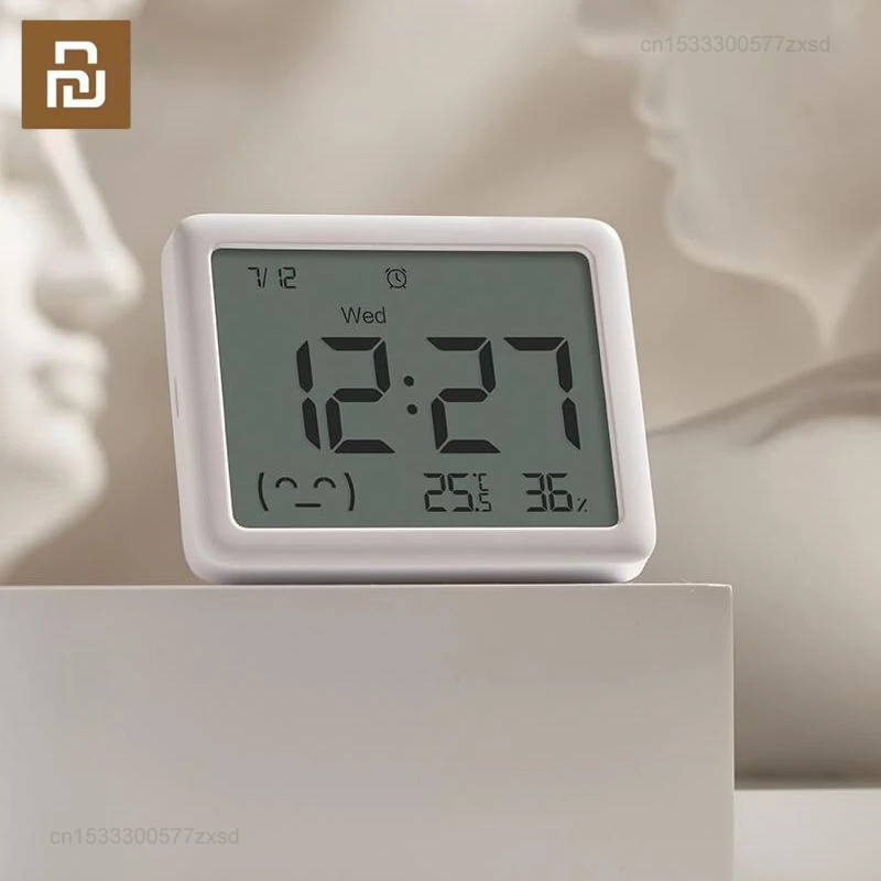 Xiaomi Miaomiaoce Bluetooth-compatibility Thermometer Temperature Humidity Sensor Smart LCD Screen Digital Clock For Home Indoor