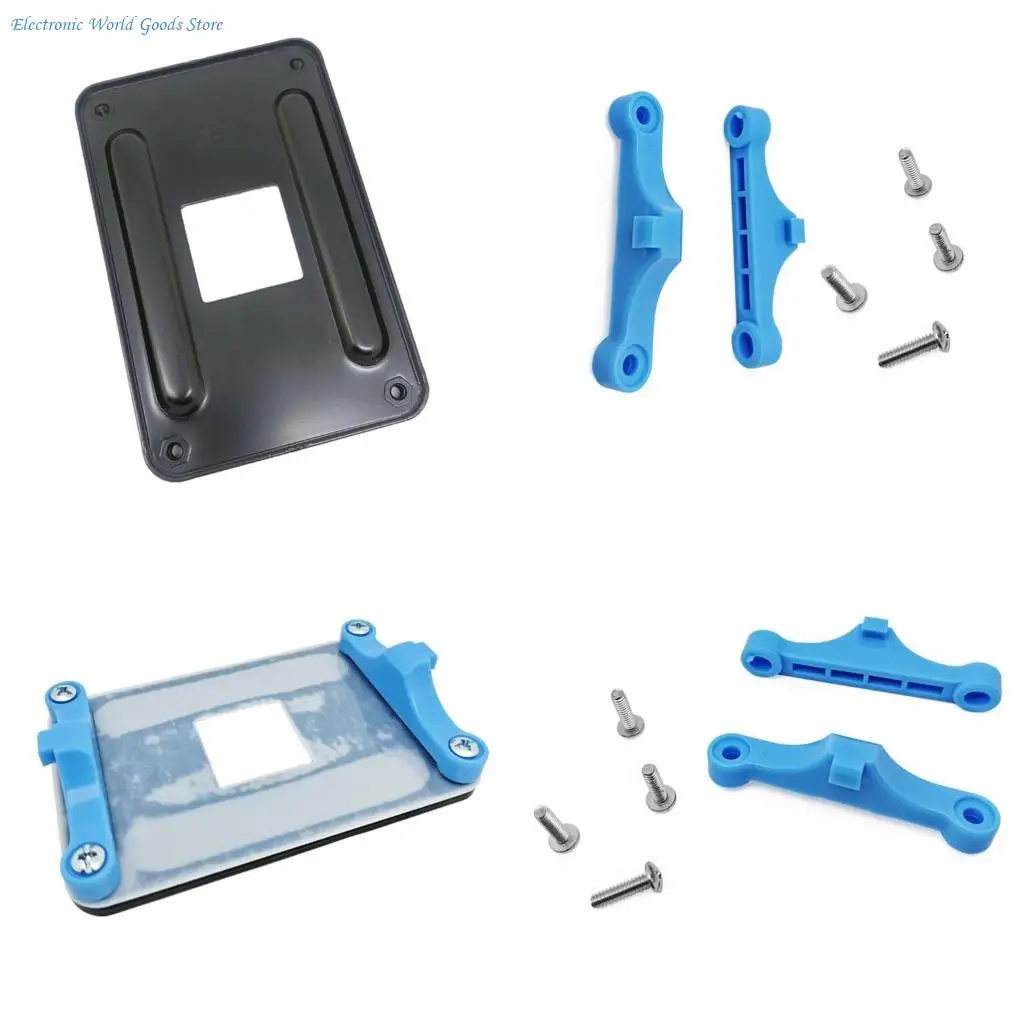 A3PD CPU Bracket Motherboards Back Plate Heatsinks Fan Stand Base for AM5 Motherboards