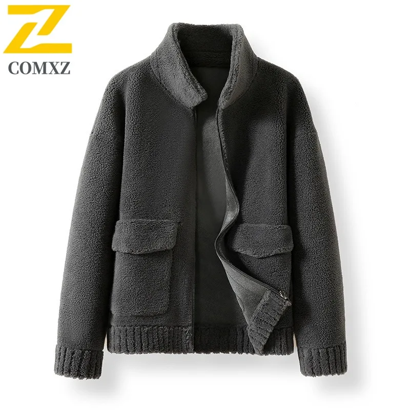 

COMXZ Men Padding Coat Brand Luxury Lightweight Thick Warm Korean Fashion Skiing Cotton Padded Jacket Comfortable Winter Jacket